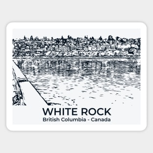 White Rock - British Columbia Magnet